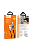 Hoco U122 1.2M Lantern USB to Lightning Şarj Data Kablosu thumbnail 5