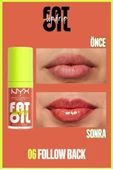 NYX Professional Makeup Fat Oil Lip Drip Parlatıcı Dudak Yağı - Follow Back - 2