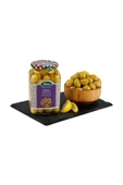 Yöre Domat Kırma Jumbo Yeşil Zeytin Cam Kavanoz 2 X 550 Gr (161-180 Kalibre) - 1