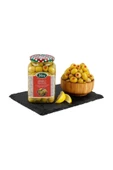 Yöre Domat Biberli Jumbo Yeşil Zeytin Cam Kavanoz 2 X 550 gr (181-200 KALİBRE) - 1