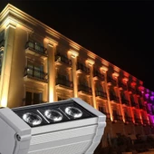 Maxled 12w 35cm Sıva Üstü Wallwasher Armatür Beyaz Renk Işık MX-5052B thumbnail 2