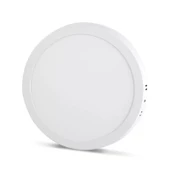 Maxled 12W Yuvarlak Sıva Üstü Led Panel 3000K Günışığı - 1