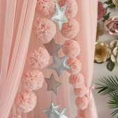 Pamuka Tül Cibinlik Deluxe Baby Pink - 2