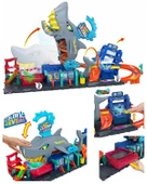 Hot Wheels Şehri Muhteşem Köpek Balığı Araba Yıkama Oyun Seti HTN82 - 3