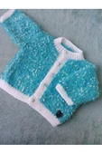 MAM Handmade Çocuk Hırka Mavi Yumoş - 1