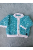 MAM Handmade Çocuk Hırka Mavi Yumoş - 4