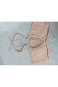 MAM Vip Handmade Bej Crop Top Büstiyer - 6