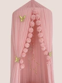 Pamuka Tül Cibinlik Deluxe Pink - 4