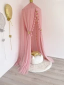 Pamuka Tül Cibinlik Deluxe Pink - 3