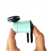 Renkli Mini araç telefon tutucu Turkuaz - 2