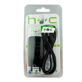 Htc One Mini Uyumlu şarj aleti ve ara kablosu Siyah - 1