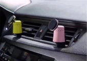 Renkli Mini araç telefon tutucu Pembe - 1