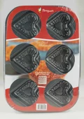 Penguen PNG-1606 No 1 Mini Kek Kalıbı Kalp muffin kalıbı - 1