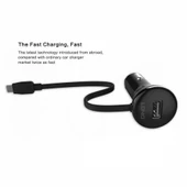 LDNIO Araç şarj Aleti (Cihazı) kiti + Android micro usb kablo Samsung Galaxy S7 Uyumlu - 1