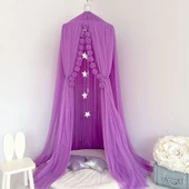 Pamuka Tül Cibinlik Deluxe Purple - 1