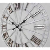 Regal 2686 S2B Ultıma Ferforje 64Cm Gümüş İskelet Orta Boy Roma Rakamlı Duvar Saati - 2