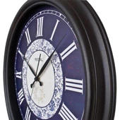 Regal 9108 B2 Siyah Ferforje Efekti Büyük Boy Duvar Saati thumbnail 2