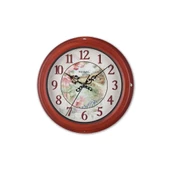 Regal 0066 R2 Vintage Tarzı Metal Kasa 22,5 Cm. Duvar Saati - 1
