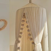Pamuka Tül Cibinlik Deluxe Beige - 3
