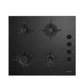 Arçelik Ocd T 601-1 Es Gazlı Cam Tablalı Ocak Siyah - 1