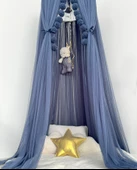 Pamuka Tül Cibinlik Deluxe Glaucous Blue - 4
