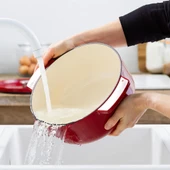 KitchenAid CC006063-001 5.6 Litre 30 cm. Oval Döküm Demir Tencere - Kırmızı - 8