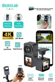 +360 V9h 4k Wifi 140 ultra Geniş Açı Kristal Gece Modu Adas Sistemi Akıllı Araç Ve Aksiyon kamerası (2024) - 1