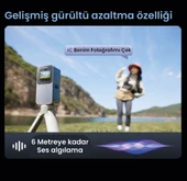 +360 V9h 4k Wifi 140 ultra Geniş Açı Kristal Gece Modu Adas Sistemi Akıllı Araç Ve Aksiyon kamerası (2024) - 4