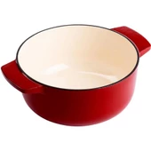 KitchenAid CC006060-001 5.2 Litre 26 cm. Döküm Demir Tencere - Kırmızı - 2