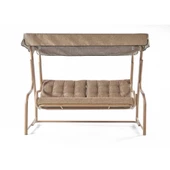 Gondol | Üç Kişilik Metal Salıncak | Cappucino | Rehome - 1