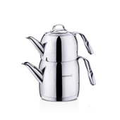 KORKMAZ A191 STEAMA ÇAYDANLIK TAKIMI thumbnail 1