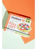 ChildGen Sahneli Pizza Oyun Hamuru Seti thumbnail 4