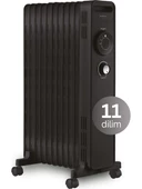 Kumtel KUM-1230S 11 Dilim 2300 W Siyah Yağlı Radyatör - 1