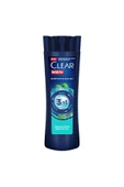 Clear Men 3 In 1 Şampuan & Duş Jeli Ferahlatıcı Mentol Saç Yüz Vücut Için 350 ml - 2