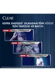 Clear Men 3 In 1 Şampuan & Duş Jeli Ferahlatıcı Mentol Saç Yüz Vücut Için 350 ml - 6