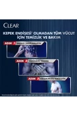 Clear Men 3 In 1 Şampuan & Duş Jeli Arındırıcı Kömür Saç Yüz Vücut Için 350 ml - 5