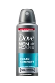 Dove Dove Men Deodorant Sprey Clean Comfort 150 Ml - 1