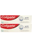 Colgate Aktif Beyazlık Beyazlatıcı Diş Macunu 75 Ml X 2 Adet - 1
