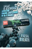 Splat Blackwood Doğal Kömürlü Siyah Diş Macunu 4 Ton Beyaz 75 ml - 1