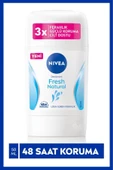NIVEA Kadın Stick Deodorant Fresh Natural 50ml, 48 Saat Deodorant Koruması, Ter Kokusu Karşıtı - 1