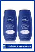 NIVEA Creme Care Banyo Ve Duş Jeli 400ml, Ekstra Bakım Yapan Vücut Şampuanı X 2 Adet - 1