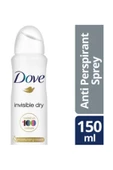 Dove Deodorant Sprey Invisible Dry 150  ml - 1