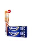 Signal White Now Gold Anında Beyazlık Diş Macunu 75 ml X2  Performance Orta Diş Fırçası - 4