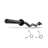 Ecgspor 59 Kg Z bar Halter ve Dambıl Seti Turuncu Siyah (56 kg Ağırlık Plakası +Barlar) - 4