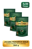 Jacobs Monarch Gold Granül Kahve 100 gram X 3 Paket - 1