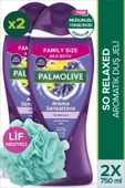 Palmolive Aroma Sensations So Relaxed Aromatik Banyo Ve Duş Jeli 750 ml X2 Adet + Duş Lifi Hediye - 1