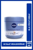 NIVEA El Ve Vücut Bakım Kremi Pürüzsüzleştirici 400ml, 48 Saat Nemlendirici Serum, Shea Yağı, Kuru Ciltler - 1