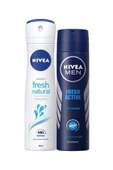 NIVEA Fresh Natural Deosprey 150 ml Fresh Active Erkek Deosprey 150 ml - 1
