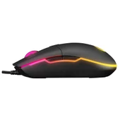 Rampage SMX-R63 GLORY Usb Siyah RGB Işıklı 6400dpi Gaming Oyuncu Mouse - 3