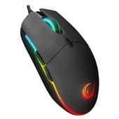 Rampage SMX-R63 GLORY Usb Siyah RGB Işıklı 6400dpi Gaming Oyuncu Mouse - 1